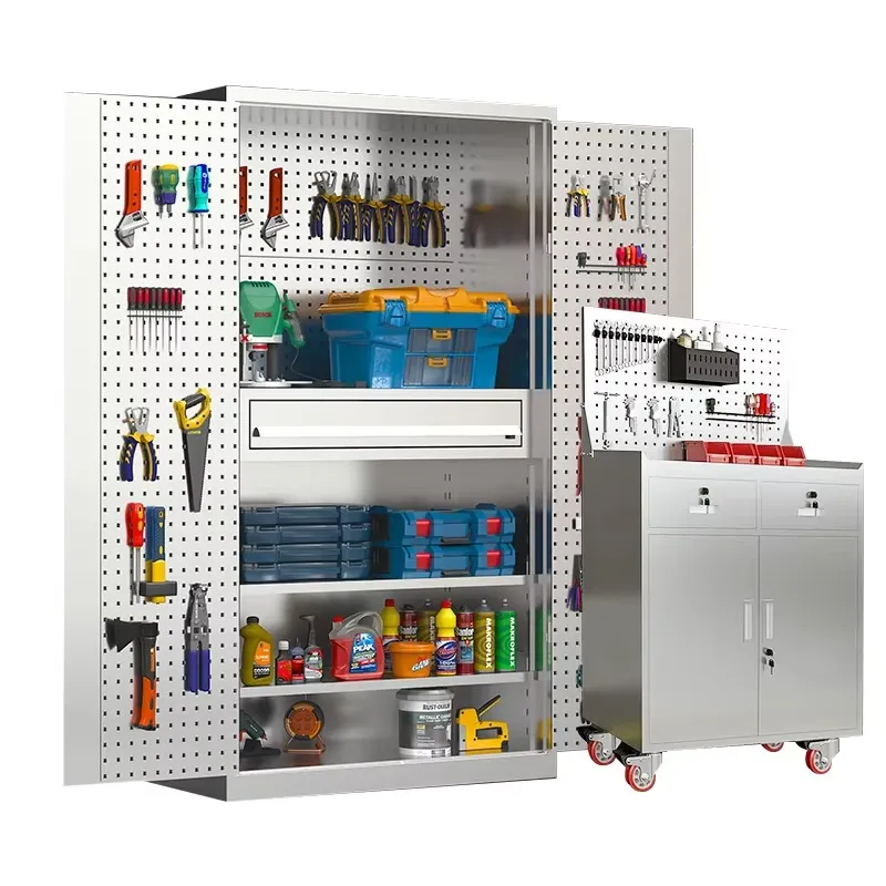 Tools Workshop - Özelleştirilebilir 304 Paslanmaz Çelik Alet Dolabı,