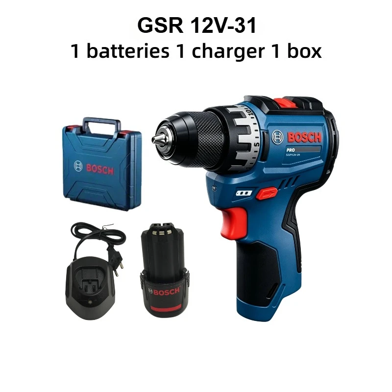 Power Tools For Workshop - Bosch Professional GSR 12V-31 Akülü Matkap