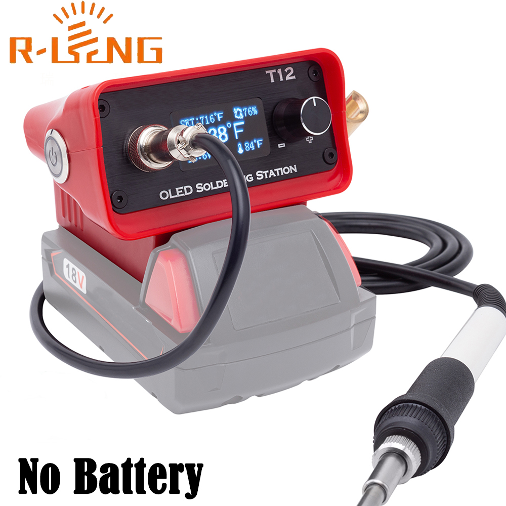 Milwaukee Drill M12 Fuel - OLED T12 Havya İstasyonu Ayarlanabilir Kaynak