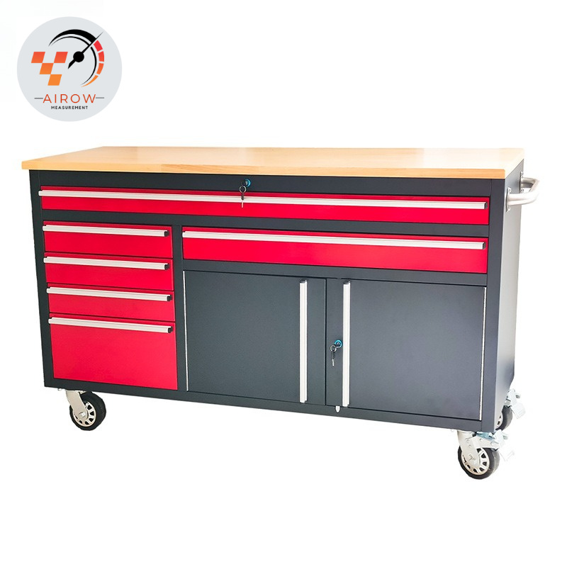 Workshop Garage Tools Manufacturer - AIROW 60 Çelik Tekerlekli Alet Dolabı