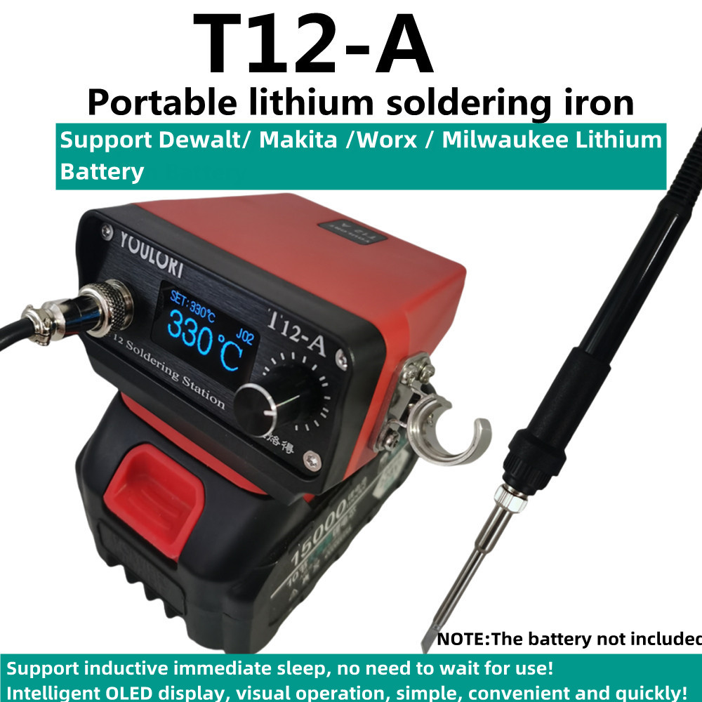 Milwaukee Drill M12 Fuel - YOULORT T12 akülü lehimleme istasyonu havya