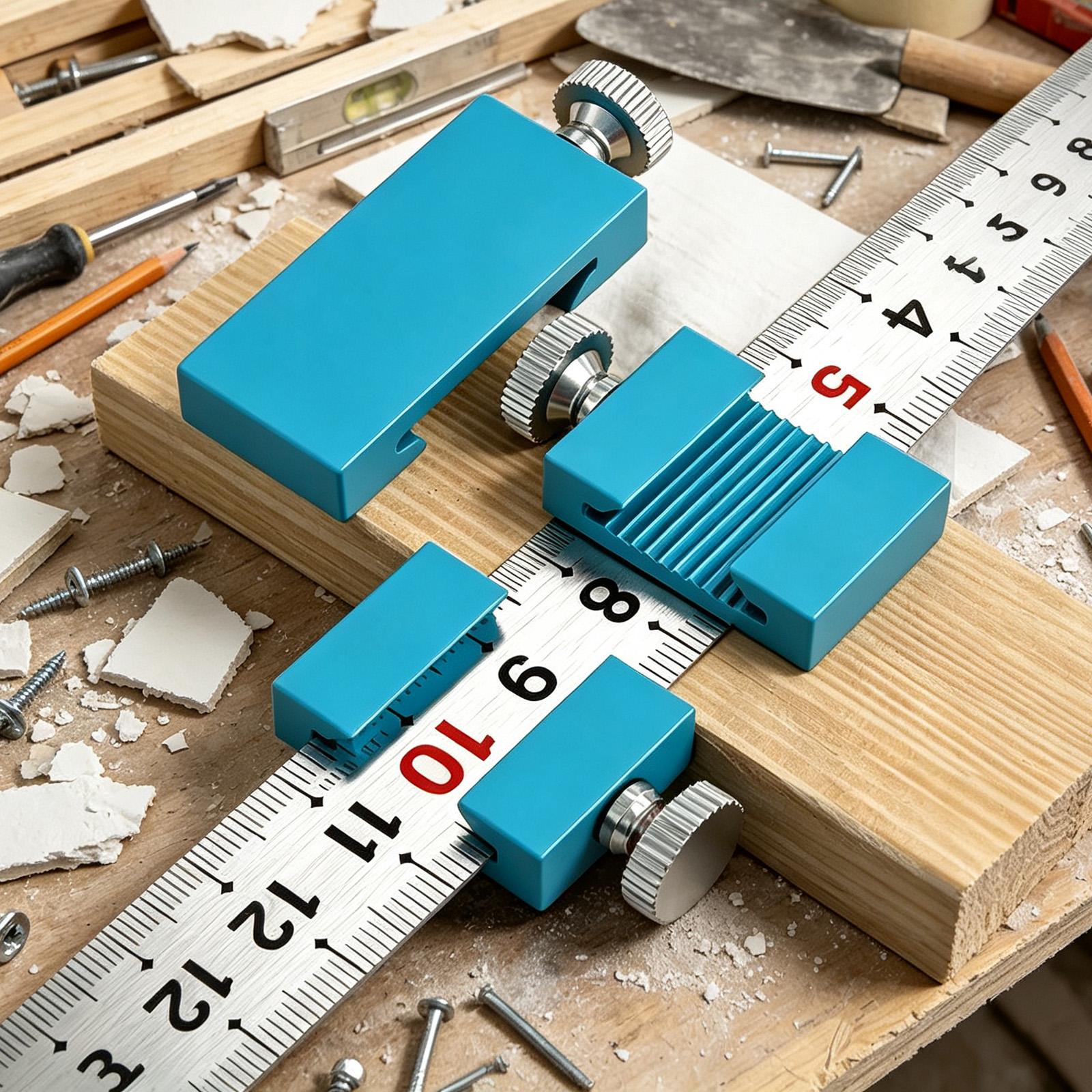 Tools For Woodworking Workshop - Marangozluk Aletleri Marangozluk Cetveli Konumlandırma Çizim