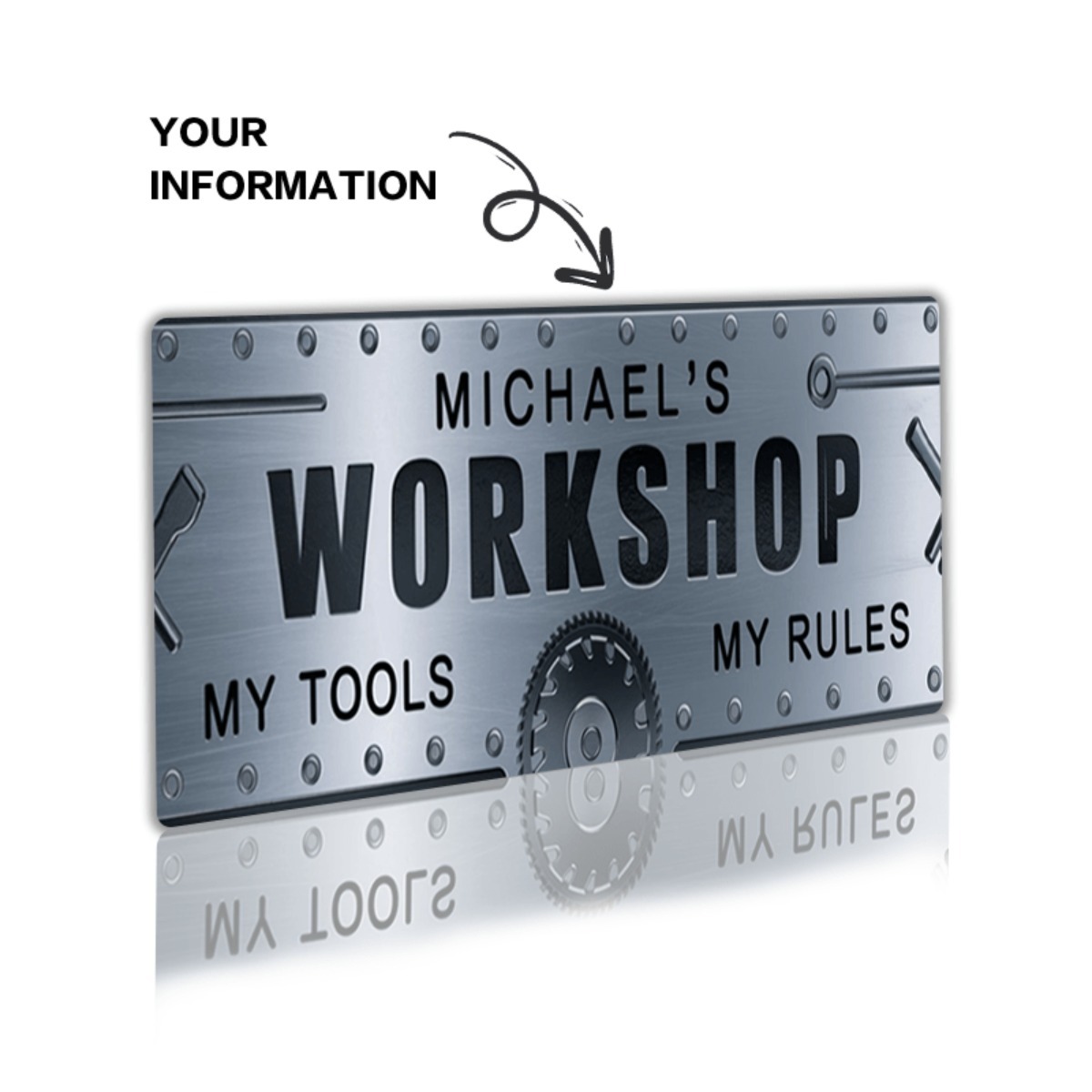 Kişiselleştirilmiş İsim Atölye - Workshop Tools And Names incelemesi ve fiyatı