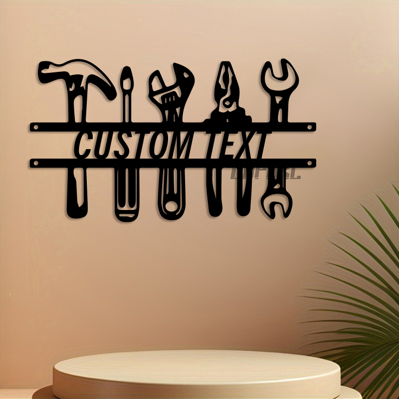 DIY Endüstriyel Tarz Demir Duv - Workshop Tools And Names incelemesi ve fiyatı