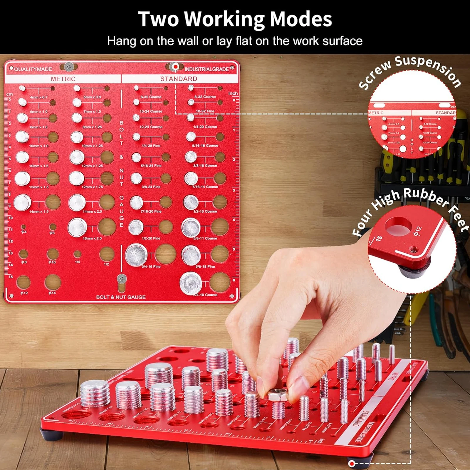 Standart ve Metrik Dişler için - Tools For Woodworking Workshop incelemesi ve fiyatı