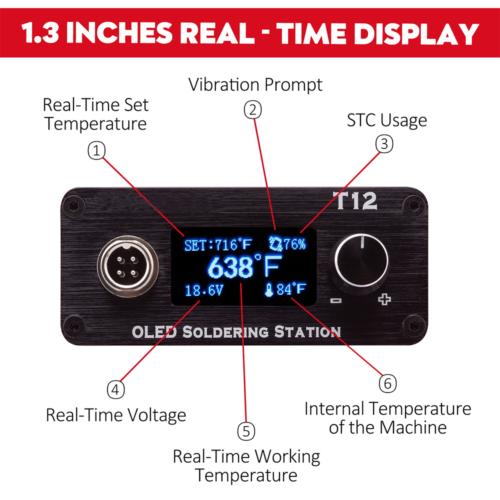 OLED T12 Havya İstasyonu Ayarl - Milwaukee Drill M12 Fuel incelemesi ve fiyatı